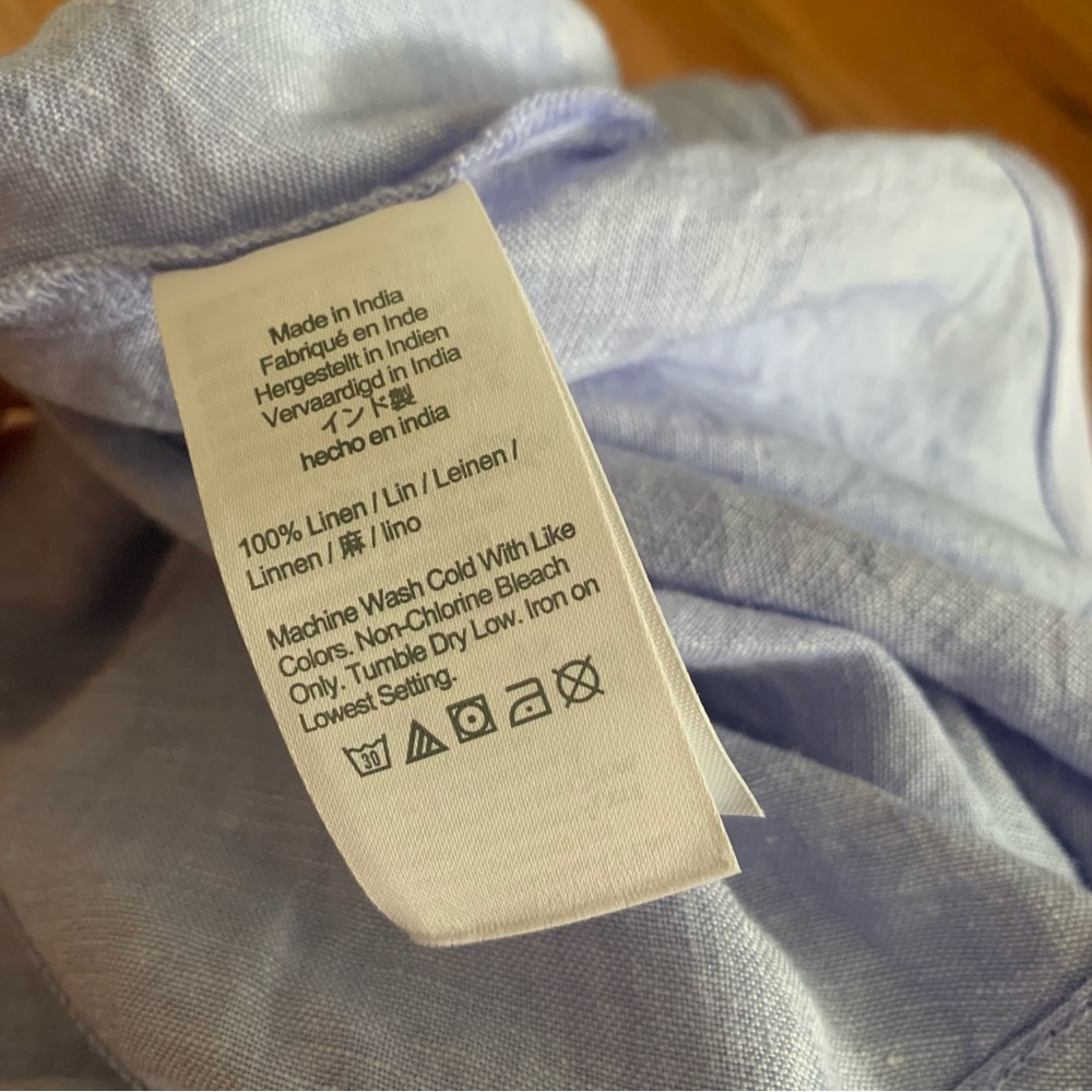 J CREW BAIRD MCNUTT IRISH LINEN SLIP SKIRT SIZE 10 EXCELLENT CONDITION - Picture 5 of 7